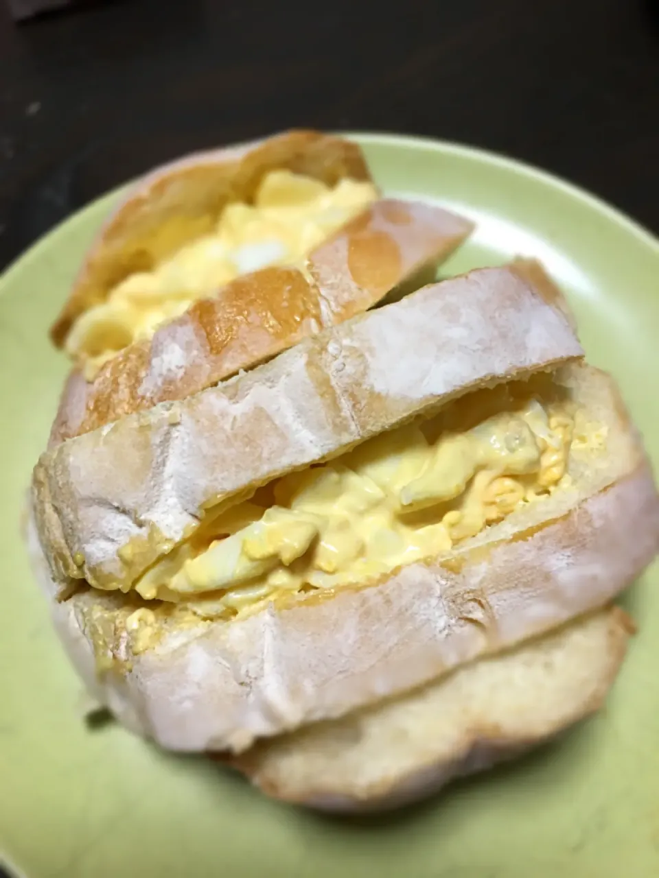 Egg sandwich 
#breakfast/brunch #homemade #eggs|Melia Sandya Utamiさん