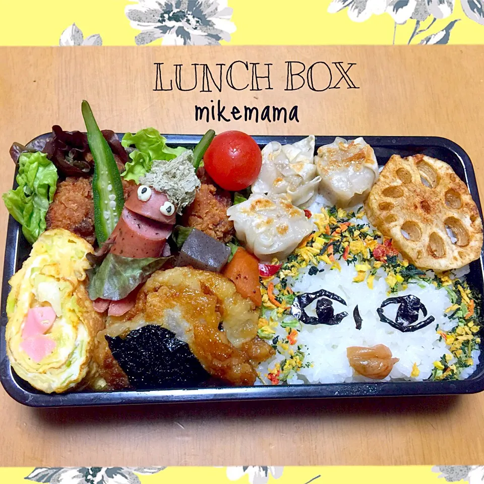 息子弁当  レンコちゃん|miyukiさん