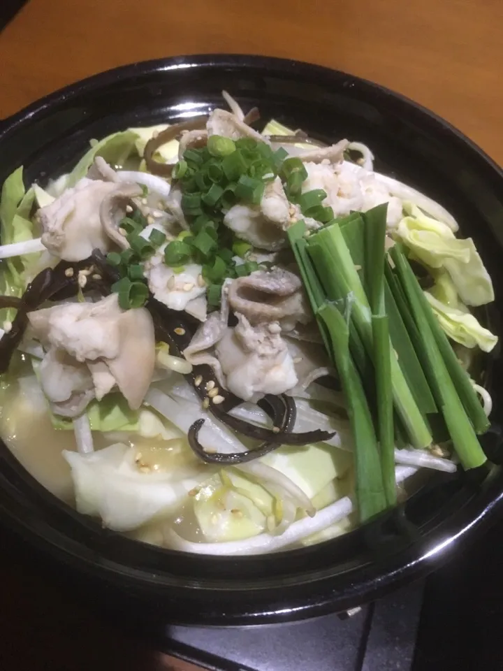 牛もつ煮込みラーメン|晴れの陽さん