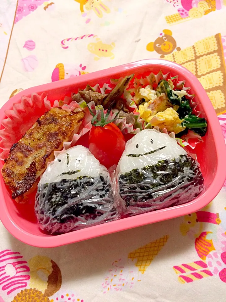 Snapdishの料理写真:幼稚園弁当（少なめ）|michamsさん