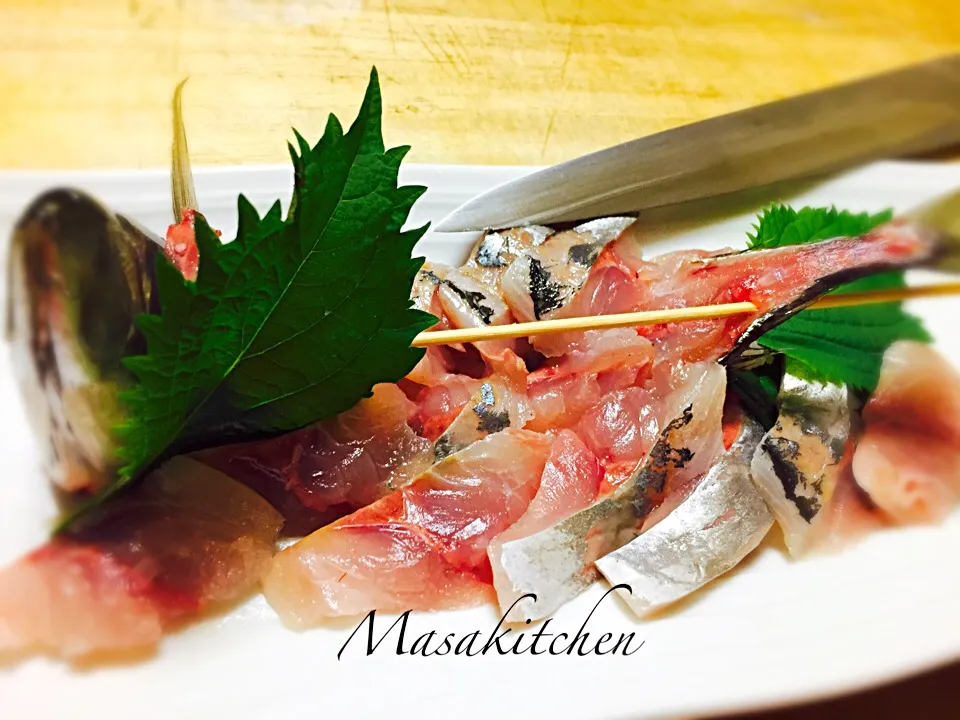 Sashimi for horse mackerel|Masakiさん