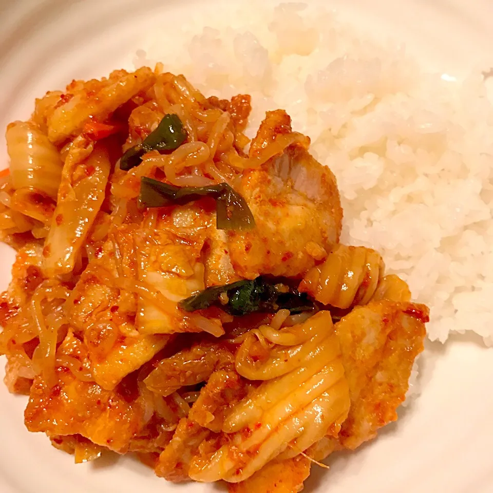 Stir-fried pork belly with kimchi|Nanaさん