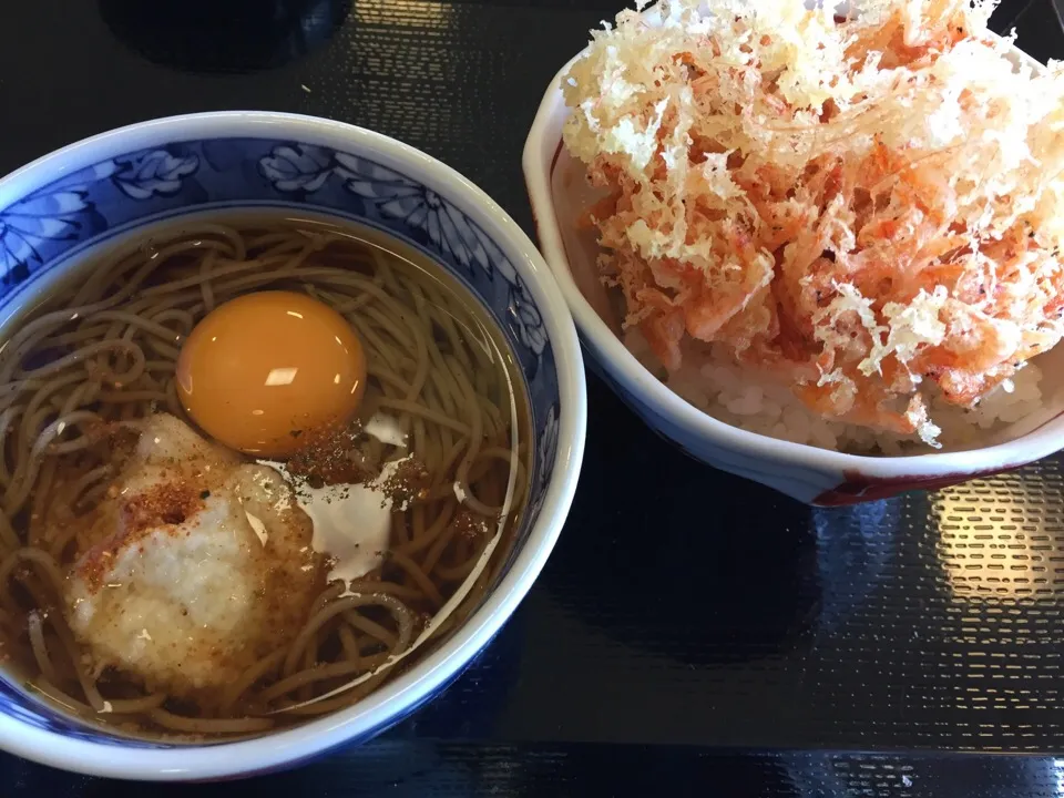 桜えびかき揚げ丼セット🍤|まさとさん