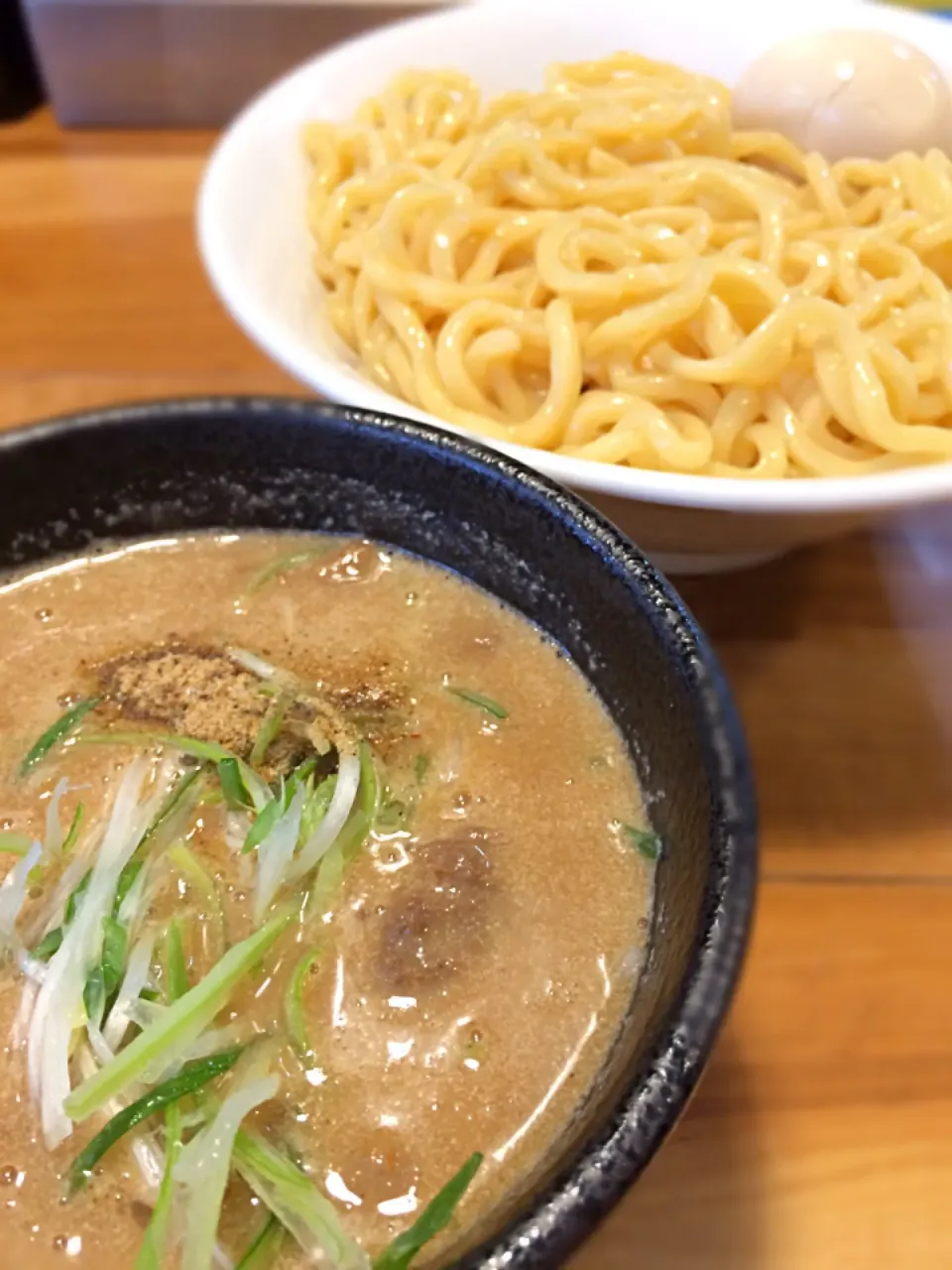 Snapdishの料理写真:味玉濃厚つけ麺|うみんちゅさん