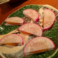 Snapdishの料理写真:からすみ大根|吉川 さおりさん