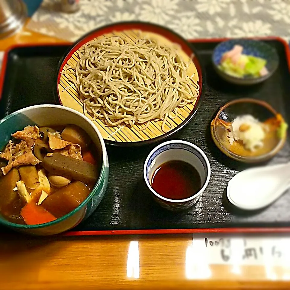 バラ肉けんちん蕎麦～v(^o^)|たかたかさん