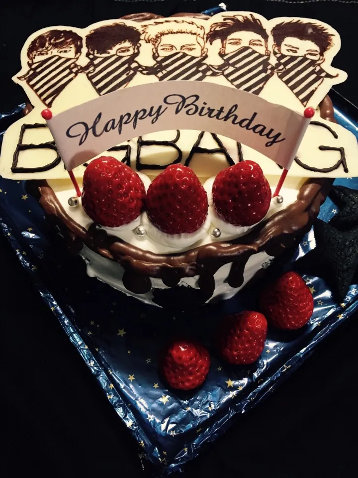 BIG BANG ★誕生日ケーキ|おかやんさん