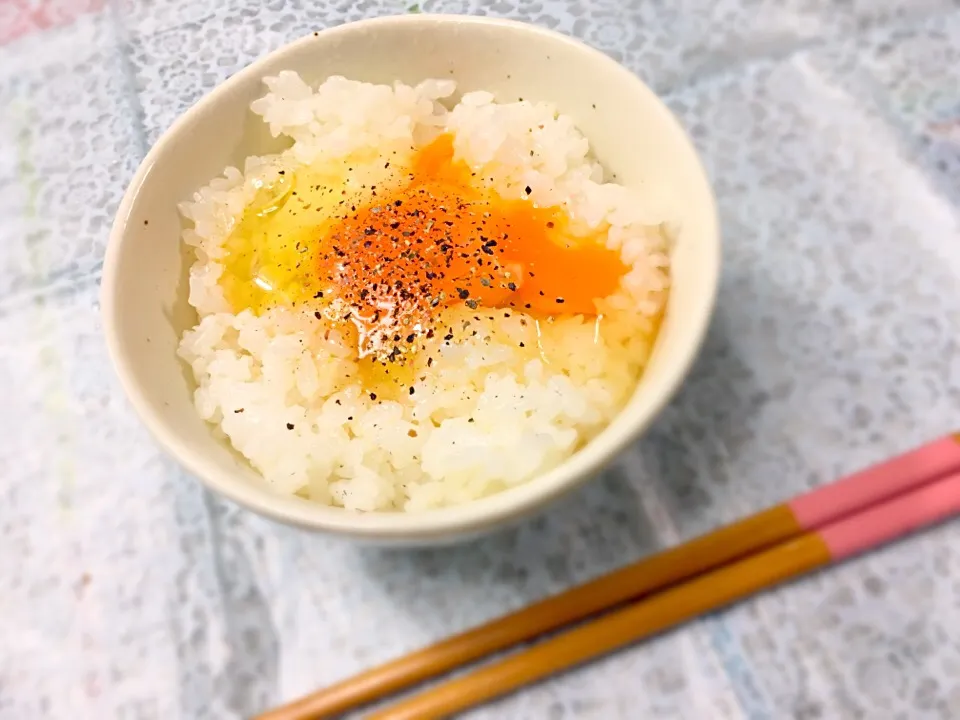 大寒たまご🥚卵かけご飯|かわちさん