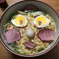 Snapdishの料理写真:マルちゃん正麺🍜、醤油味❗️꒰✩'ω`ૢ✩꒱✨