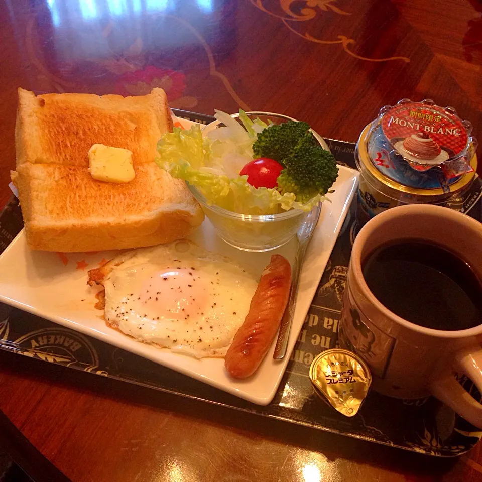 今日の朝ご飯(๑´ڡ`๑)|ちゃたままさん