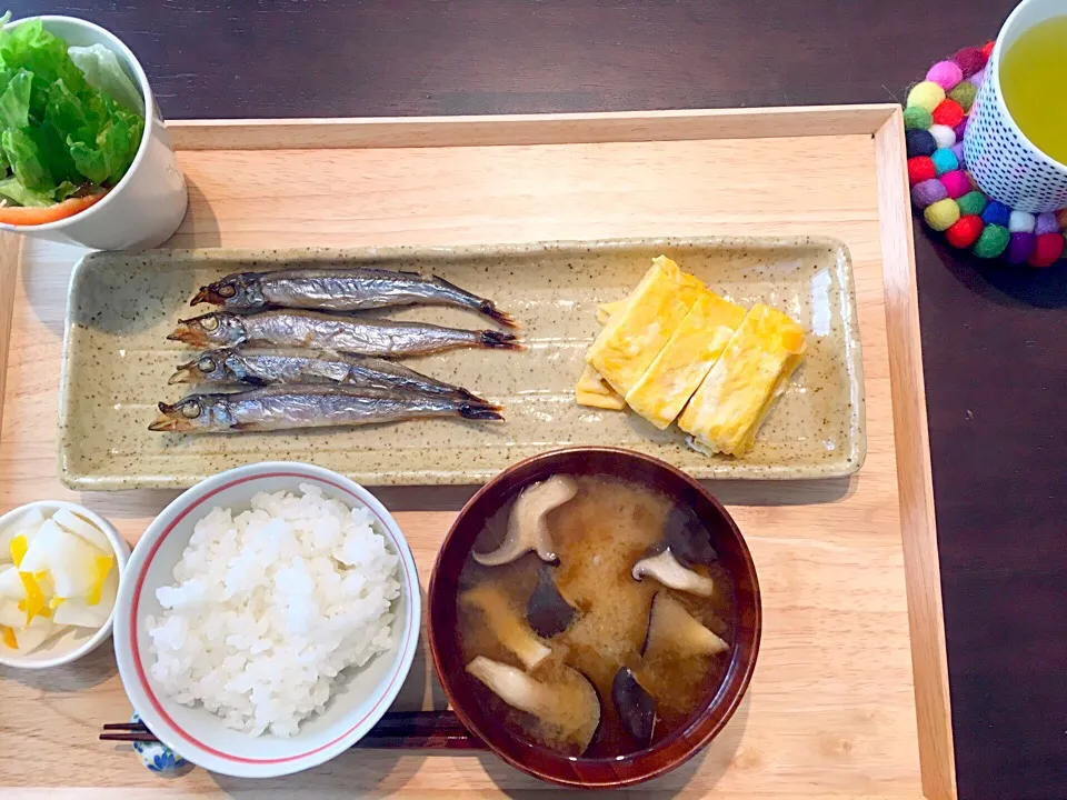 ししゃもの朝定食|モトミさん