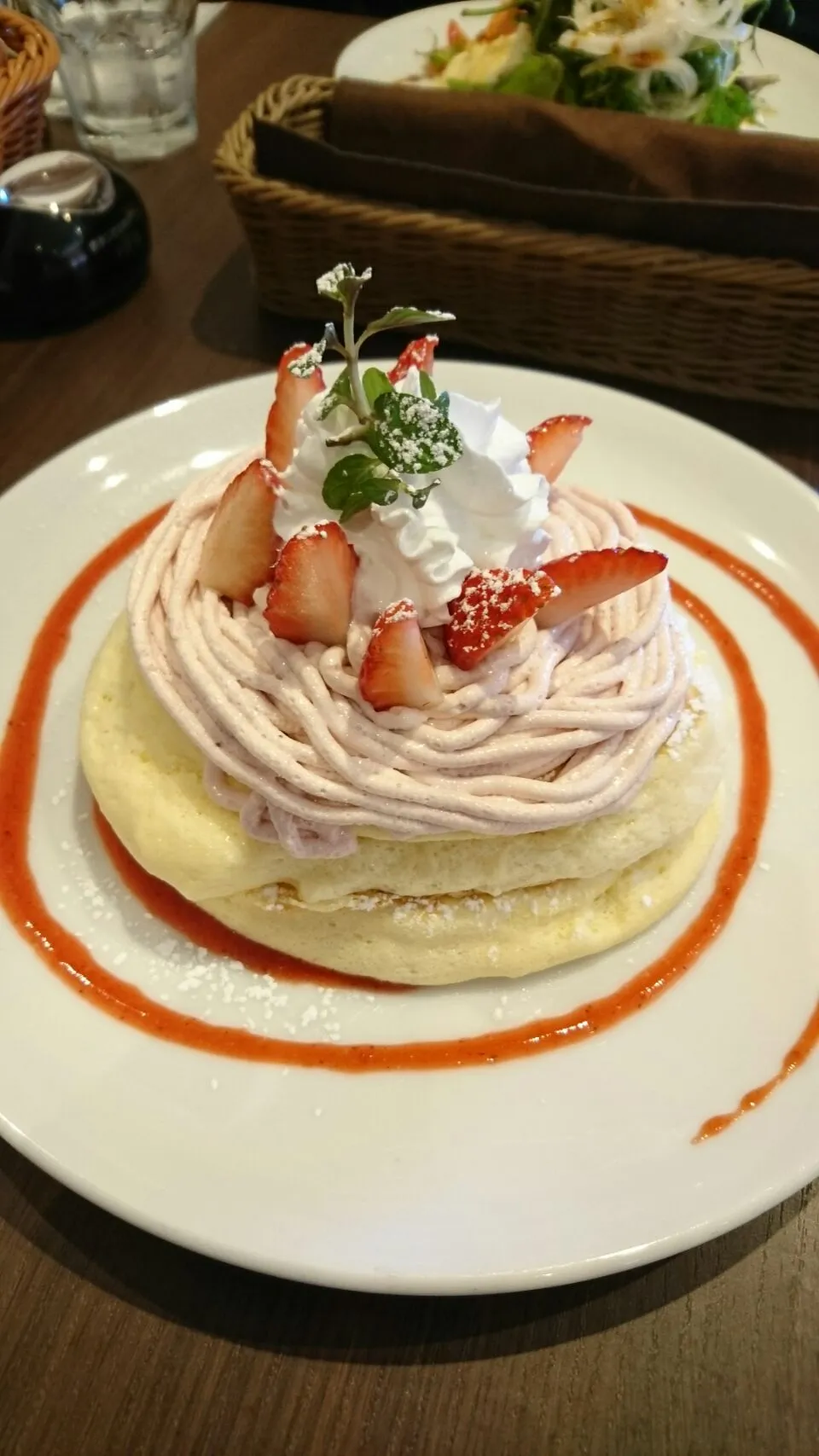 Snapdishの料理写真:『ふわふわスフレパンケーキ♪』|seri-chanさん