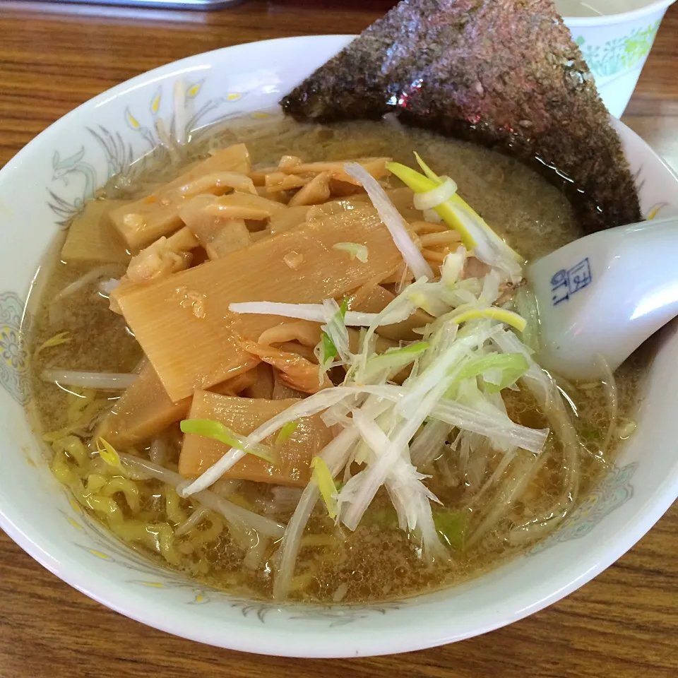 Snapdishの料理写真:めんまラーメンlunch♡2017/01/22|ちび太さん