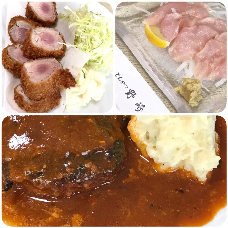 トンカツの店にてランチ|麻紀子さん