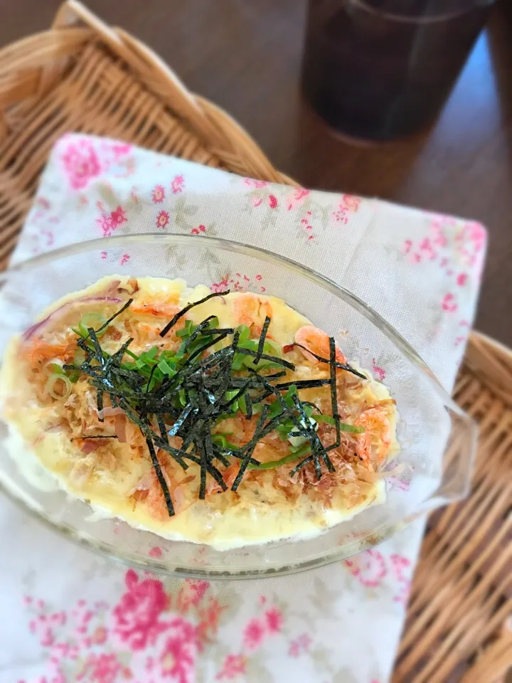 ともさんの料理 餅シリーズ①レンジで簡単餅グラタン♪|Saemi Itouさん