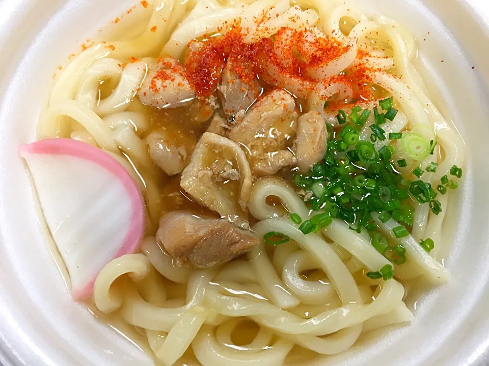 かしわうどん コンビニのチンですがぁ(´∀｀)|DAIさん