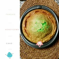 Pandan Honeycomb Cake♡|Hopeful Duboisさん