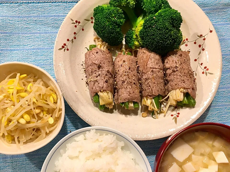 インゲンとえのきの肉巻き〜|バナナ子さん