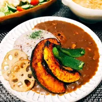 Snapdishの料理写真:ヘルシーあずきカレー