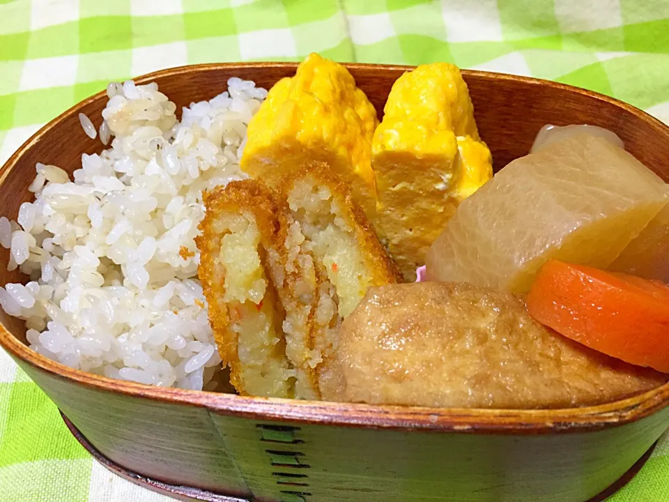 Snapdishの料理写真:1月23日月曜日のお弁当（≧∇≦）|Hitomiさん