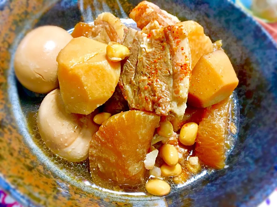 ♡豚の角煮・根菜入り(o^^o)♡|みずほさん