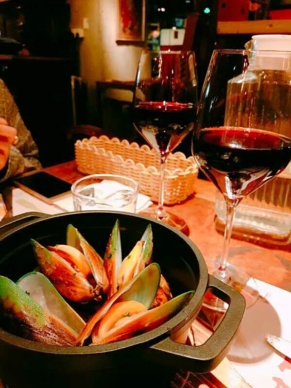 mussel with white wine|michelleさん