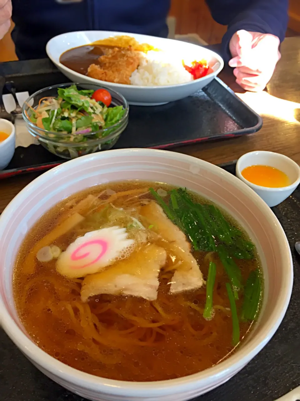 夫と日帰り温泉♨️
ラーメンとカツカレー( •̅‧̮•̅ )|ぽっちゃんさん