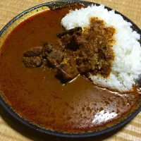 Snapdishの料理写真:スパイスで作るチキンカレー|ぷんぷんさん