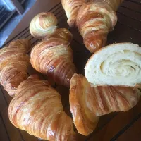 Snapdishの料理写真:クロワッサン焼けました〜🥐