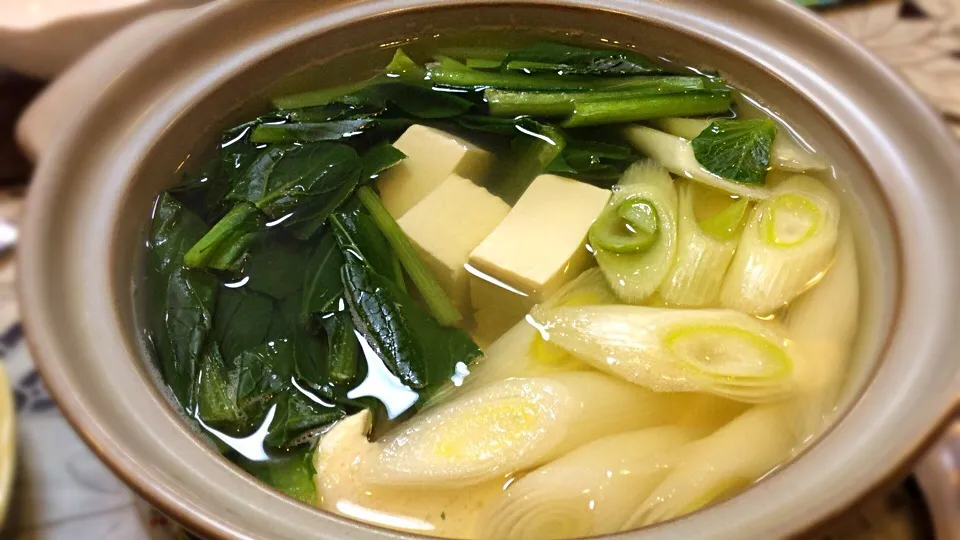 今宵は、しっとりと湯豆腐🍶😋|アライさんさん