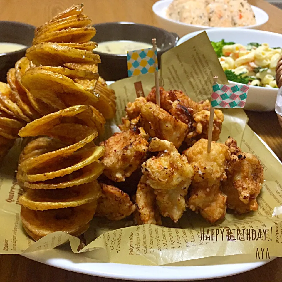 咲きちゃんさんの料理 オツな肴🍺シリーズ✨20 ムネ肉で🐔オトナのうま塩レモンザンギ🍋|あやさん