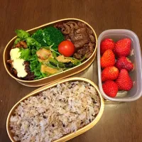 Snapdishの料理写真:男子弁当|torikotoriさん