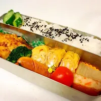 Snapdishの料理写真:旦那さんお弁当|みきさん