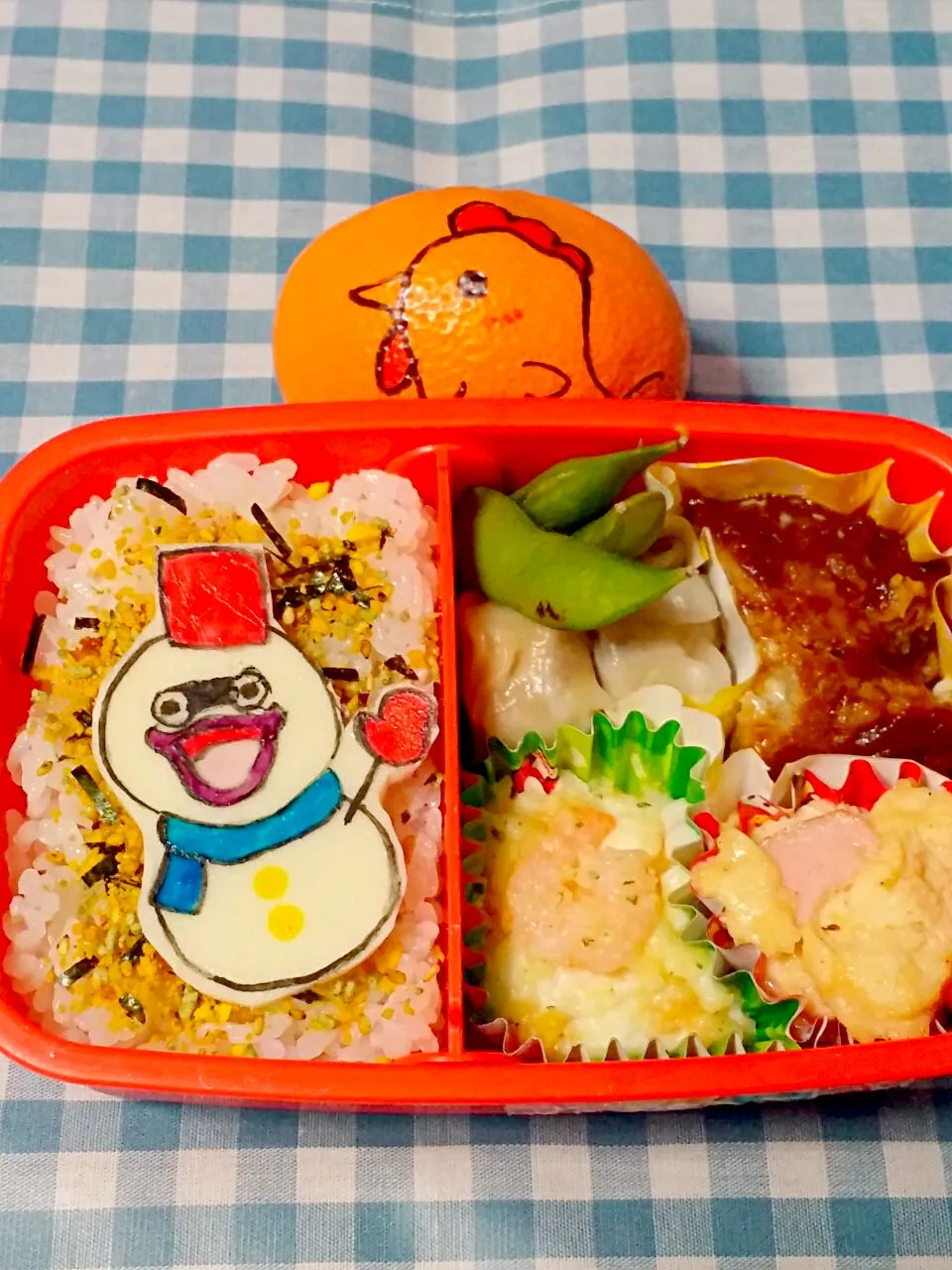 雪だるウィスパー⛄👻弁当🎵|どんよりーなさん