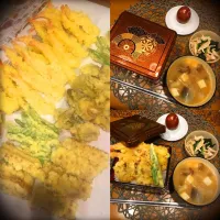 Snapdishの料理写真:天重作りました(*´꒳`*)|Yuka Yasudaさん