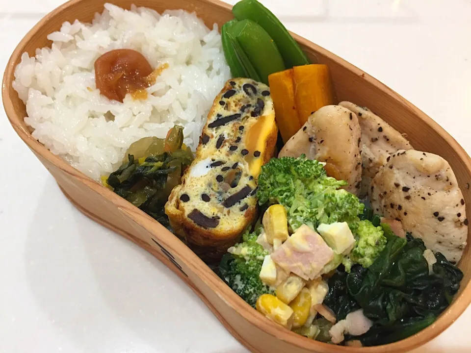 Snapdishの料理写真:2017年1月24日のお弁当|永島 恵さん