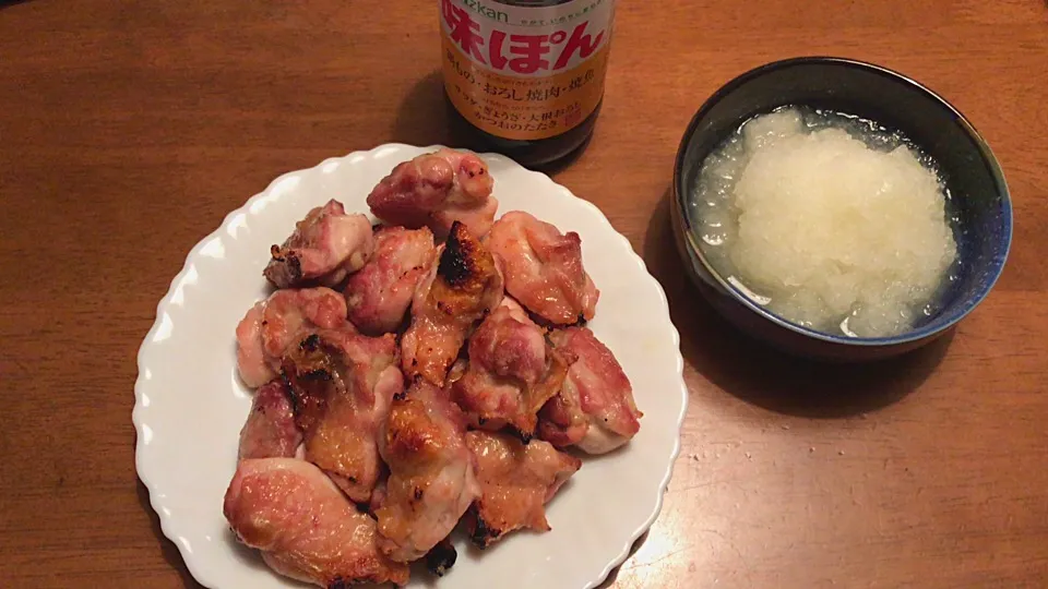 チキンの網焼き〜おろしポン酢〜|ついさきさん