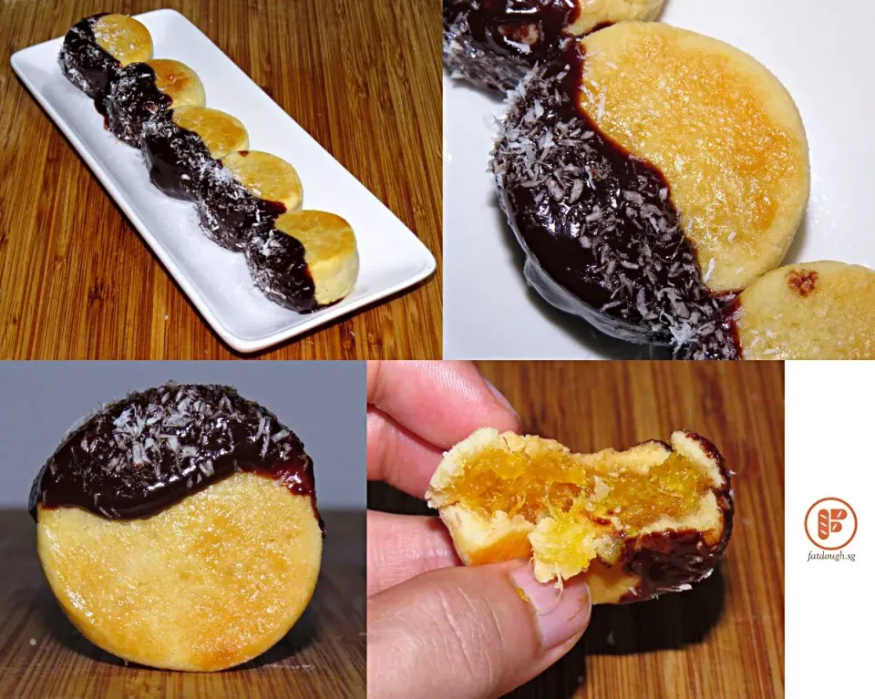 Taiwanese Pineapple Shortcakes with Coconut Chocolate Ganache|Daniel Limさん