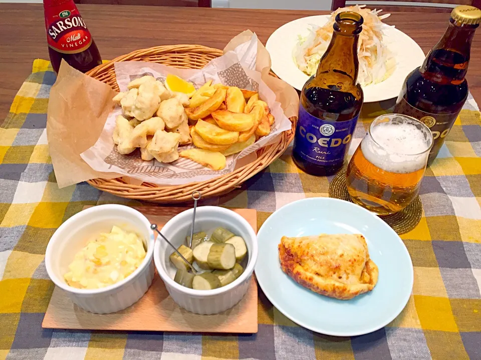 Snapdishの料理写真:#フィッシュ&チップス
#fish-and-chips|Kenさん