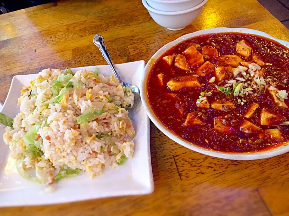 8 チャーハン、麻婆豆腐|まからいとさん