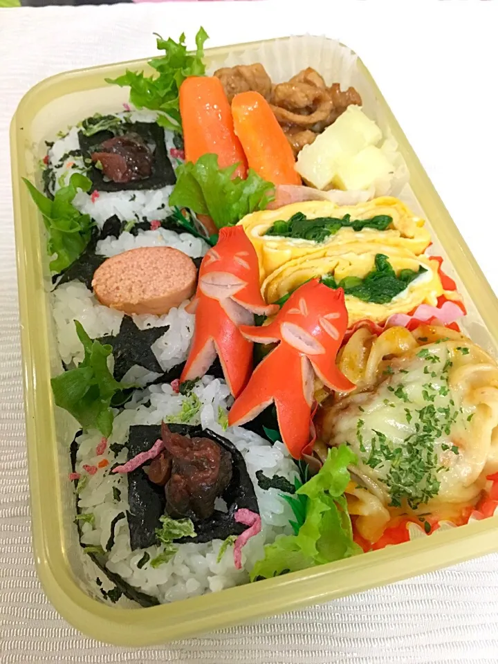 Snapdishの料理写真:1月25日  プクパパお弁当|プクママさん