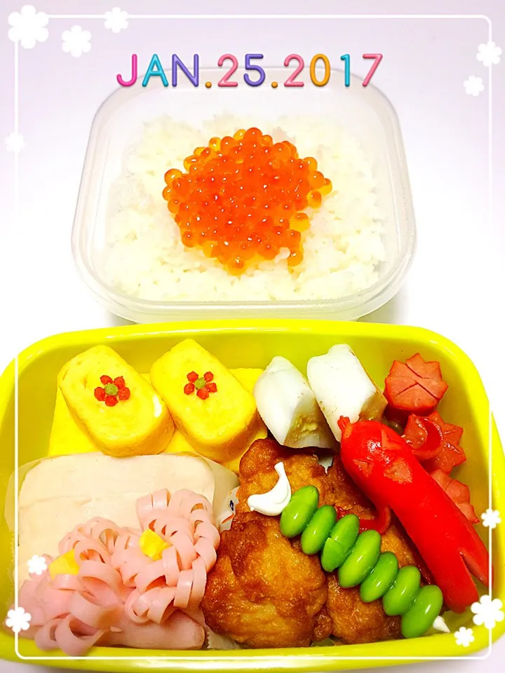 イクラ丼お弁当♪|ともさん