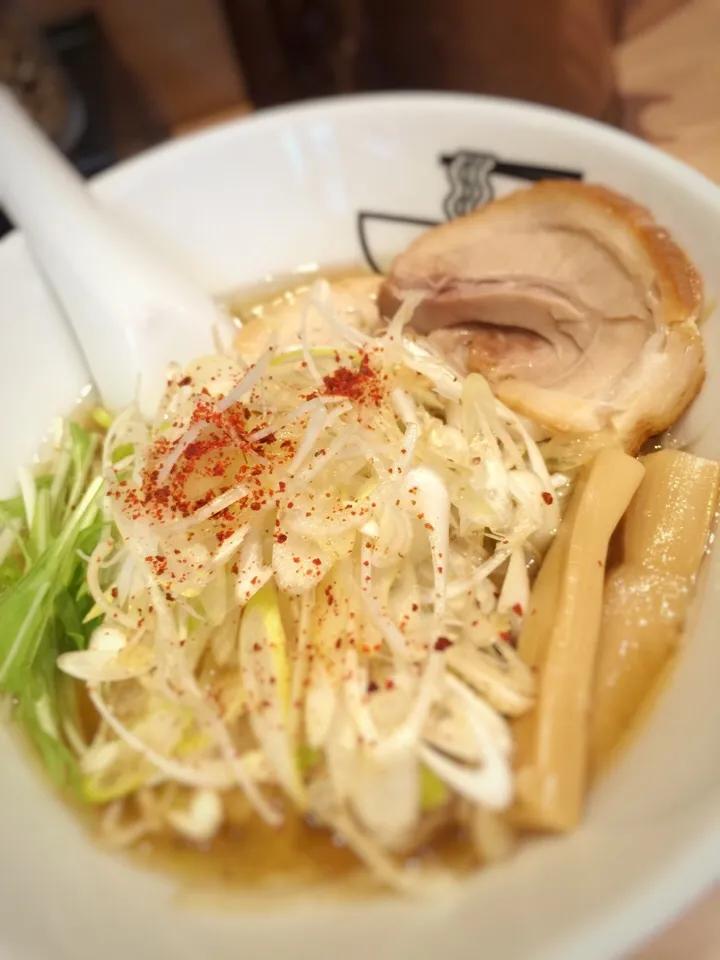 シャキネギしょうゆラーメン|寺尾真次さん