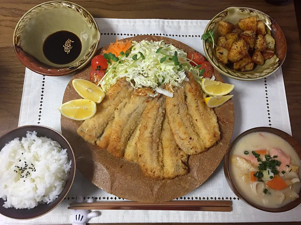 Snapdishの料理写真:いわしフライ🐟|杉本綾香さん