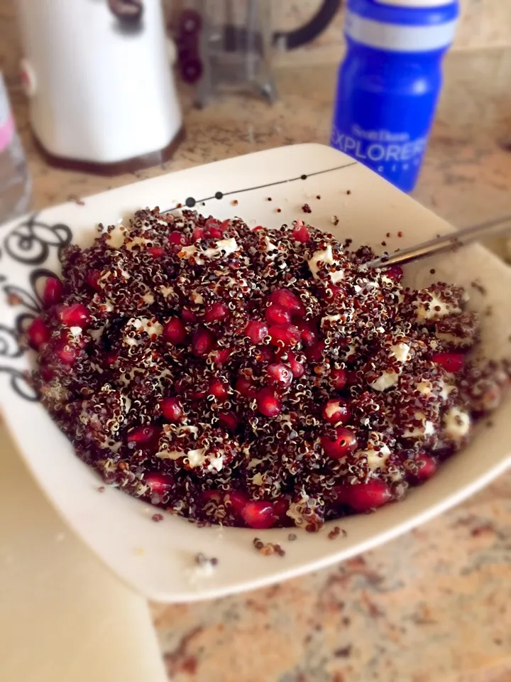 Quinoa Feta and Pomegranade Salad|Gusto Agostiさん