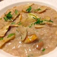 Risotto ai funghi 🍄 porcini|Fabio  Palmieriさん