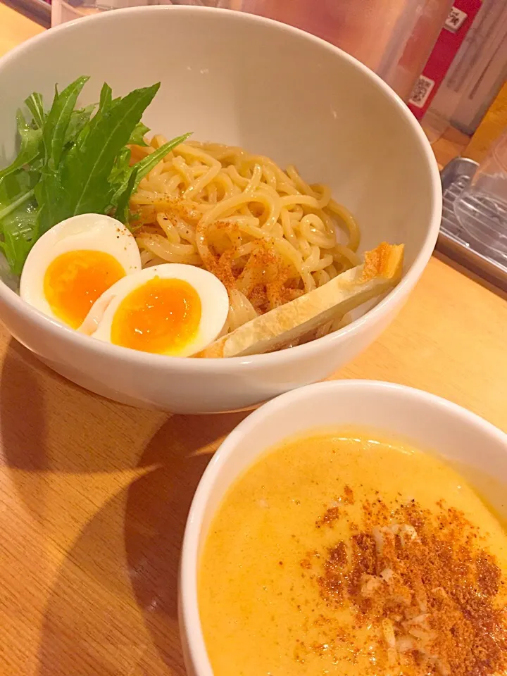 Snapdishの料理写真:オマール海老のつけ麺！仙台海老蔵☆|akemi☆さん