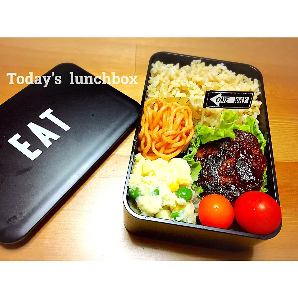 ハンバーグ弁当🍱
#ランチ #ランチボックス|ÿϋkⅱiさん