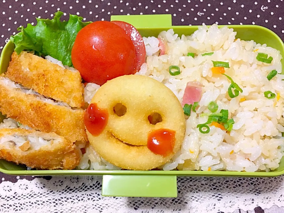 チャーハン弁当🙂💕|みっちゃんさん