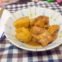 鶏肉と里芋の煮物|さっきゃさん